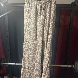 Source Unknown Leopard Print Pants